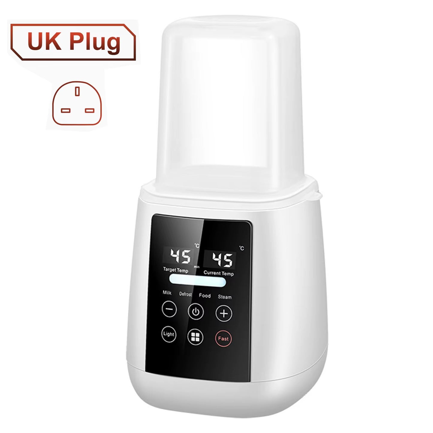Baby Bottle Warmer Multi Function Fast Heating Baby Accessories Food Milk Warmer Sterilizer with Accurate Temperature Control